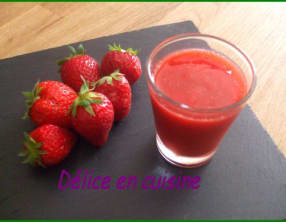 Coulis de fraises