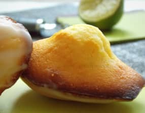 madeleine miel et citron vert