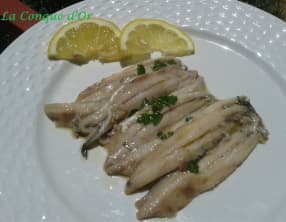 Anchois marinés