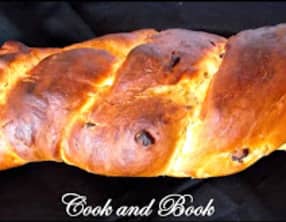 Brioche tressée au lait fermenté