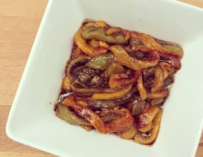 Salade de poivrons grillés