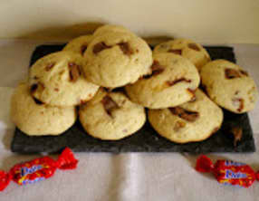 Cookies moelleux aux éclats de daim