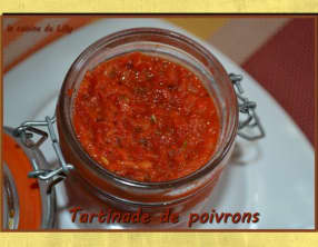 Tartinade aux poivrons