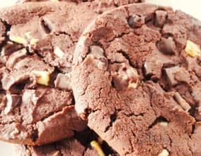 Cookies Double Chocolat pointe d'épices