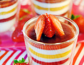 Panna Cotta Arlequin de Christophe Felder