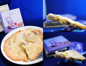 Cookie géant au Milka et à la Stevia