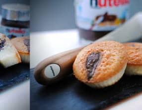 Financiers au Nutella