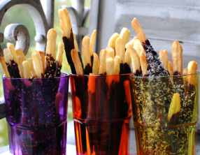 Mikados chocolat et coco-choco