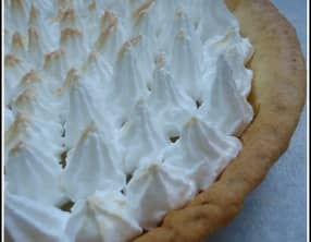 Tarte au citron meringuée