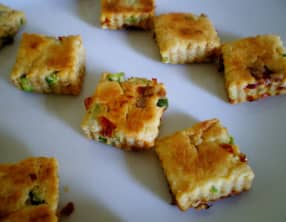 Sables aperitifs au parmesan pistaches et tomates sechees