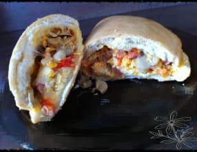 Calzone jambon champignons