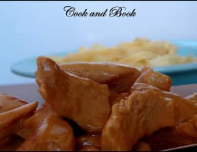 Fricassée de dinde au cidre