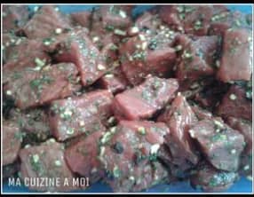 Marinade provençale pour brochettes de boeuf