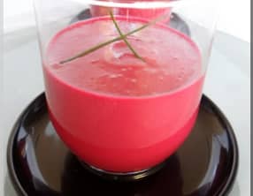 Velouté froid de betteraves