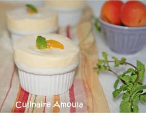 Soufflé glacé à l'abricot