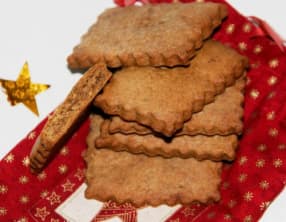 Speculoos à la farine d'épeautre et rapadura