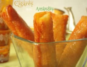 Cigares aux amades et au miel