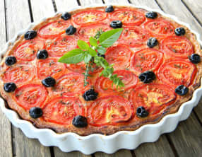 Quiche à la tomate