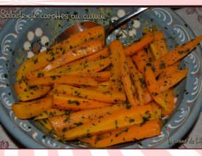 Salade de carottes au cumin