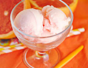 Sorbet au Pamplemousse rose