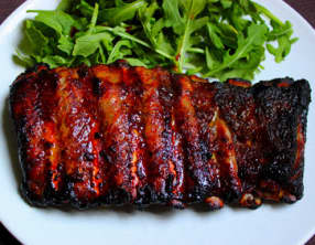 Ribs au Miel Gingembre et Sauce de Soja