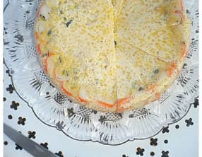 Charlotte de Surimi aux courgettes