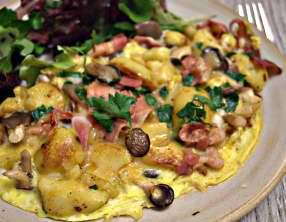 Omelette à la salardaise