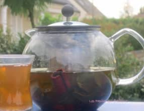 Thé glacé à la marocaine