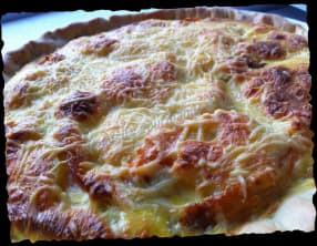 Quiche saumon et pomme de terre