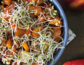 Salade de quinoa aux fruits d'été