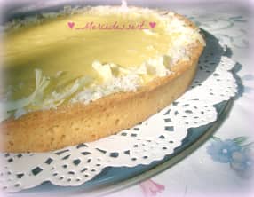 Tarte crémeuse à l'ananas