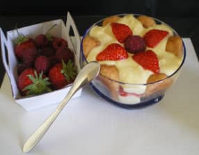 Tiramisu fraises et framboises