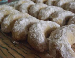 Croissants de Lune ou Croissants aux noisettes