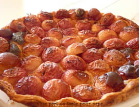 Tarte aux nectarines ou brugnons
