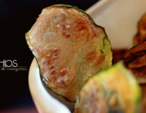 Chips de courgettes
