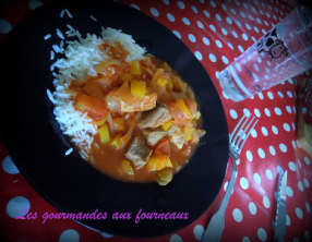 Sauté de porc au paprika