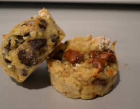 Muffins choco banane