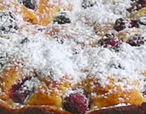 Gâteau aux Framboises