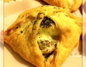 Feuilletés aux courgettes