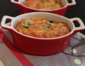 Clafoutis aux courgettes