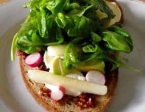 Bruschetta végétarienne