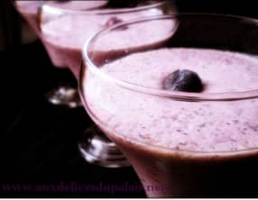 Smoothie au blueberry