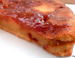 Gâteau aux pommes caramélisées façon "Tatin"