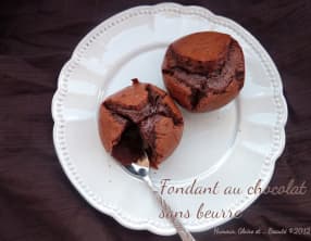 Fondant très fondant au chocolat