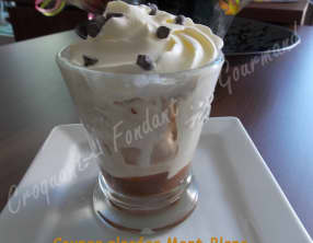 Coupes glacées Mont-Blanc