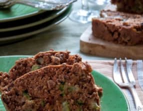 Cake salé sans oeufs, sans lactose