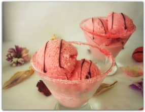 Glace sans sorbetière et sans oeufs