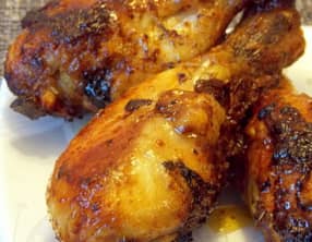 Pilons de poulet au four