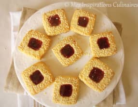 Sablés aux graines de sésame