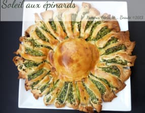 Soleil aux épinards